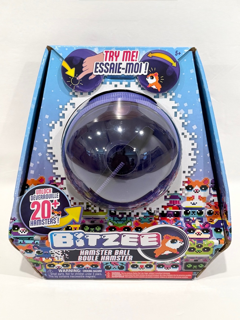Bitzee Hamster Ball Interactive Digital Pet Toy